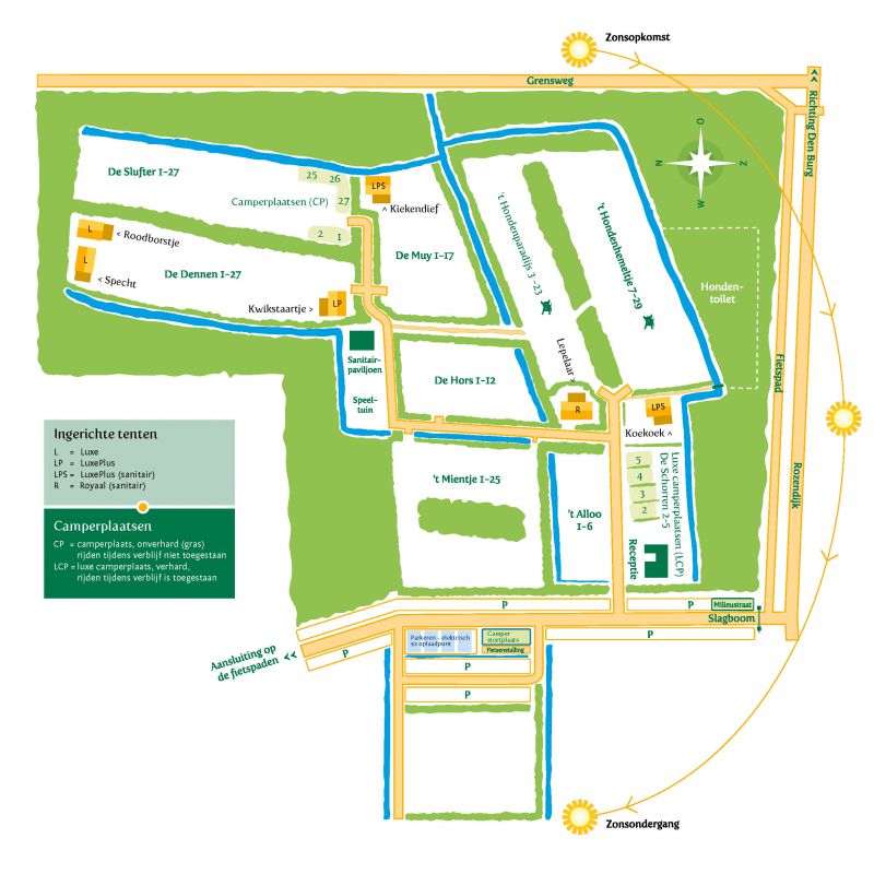 Plattegrond Woud